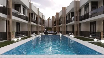 Sea and Kaz Mountain view villas in Kizilkecili Balikesir